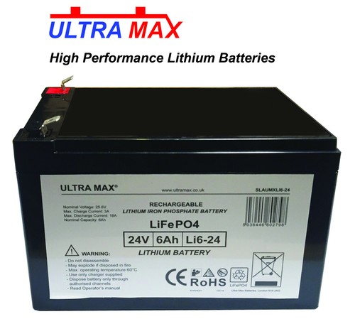 24v 6ah batteries - 6ah, (as