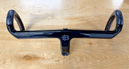 Black inc integrated handlebar - black,