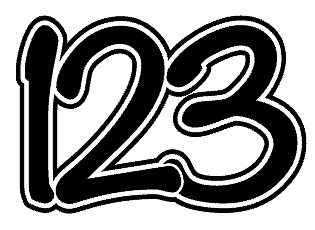 Custom race numbers - custom, vinyl