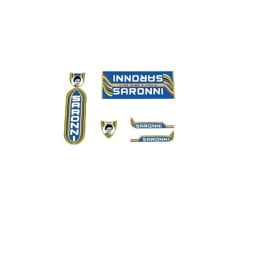 Saronni bicycle decals - saronni,