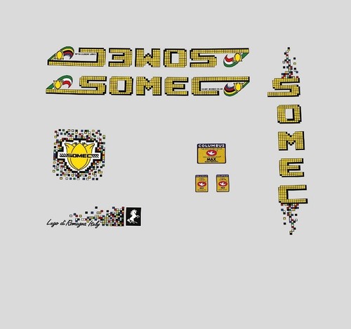 Somec bicycle decals - bicycle,
