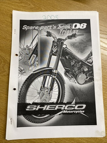 Sherco 2008 trials bike - sherco,